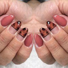 leopard nails design