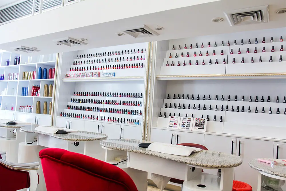 Can you bring your own nail polish to a salon