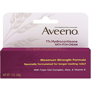aveeno hydrocortisone anti-itch cream