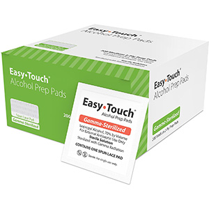 easytouch alcohol prep pads 