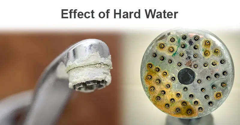 effect of hard water