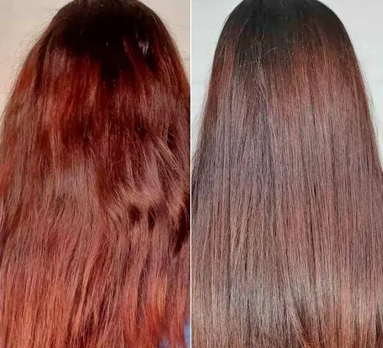 neutralize red tones in hair