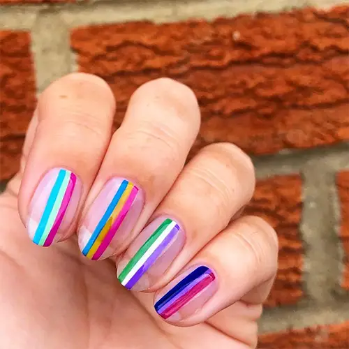 Bright Color Stripes 