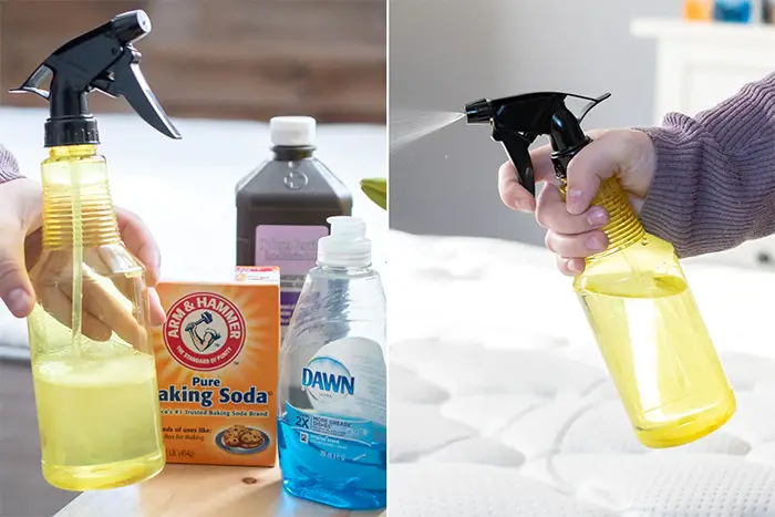 baking soda and dish soap