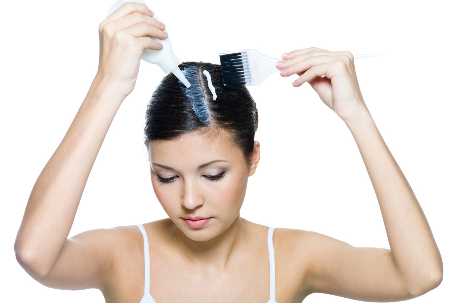 how to get splat dye off scalp
