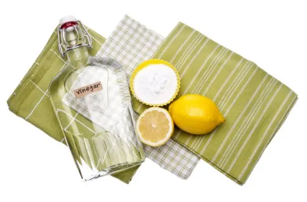 lemon juice and vinegar