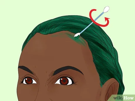 using leftover hair dye