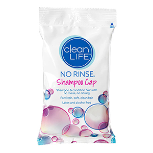 no-rinse shampoo cap by cleanlife products