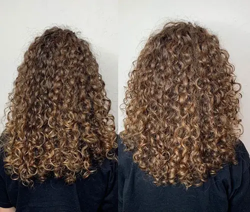 medium u-cut for curls