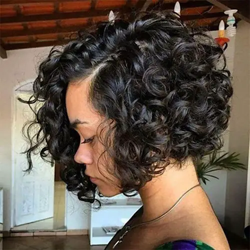 thin curly hair