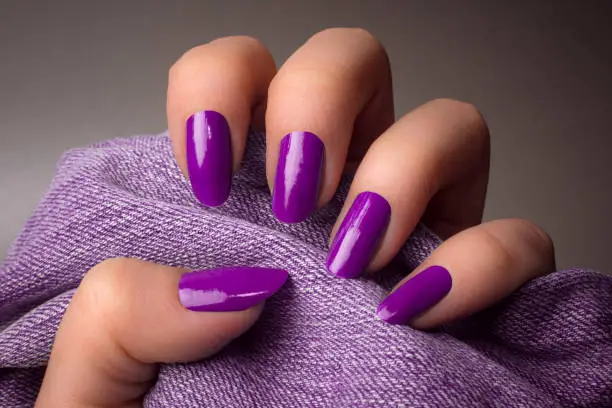 What Does Purple Nail Polish Mean