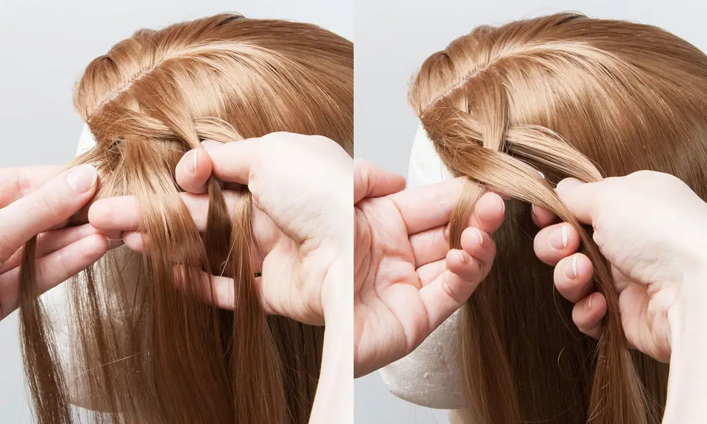 How to French Braid A Wig fast